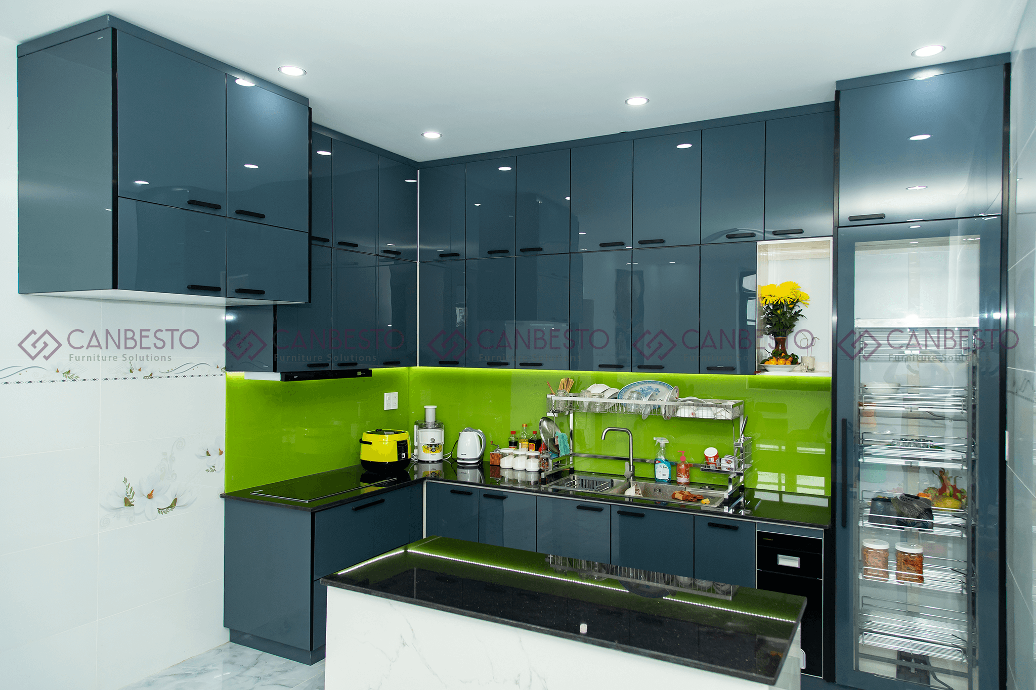 Dự án thực tế tủ bếp khách hàng Mr.Đạt